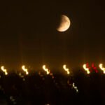 पृथ्वीले सूर्यलाई छेक्दा चन्द्रमा ब्ल्याकआउट