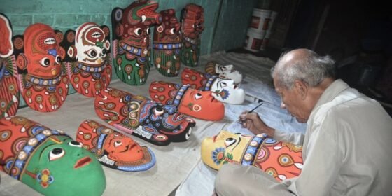 तान्त्रिक नाच नवदुर्गा देवगणको ख्वापा तयार