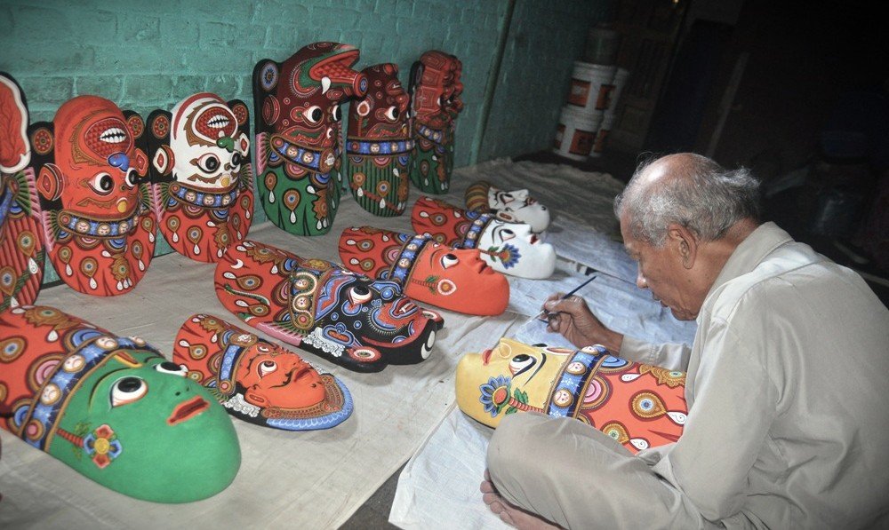 तान्त्रिक नाच नवदुर्गा देवगणको ख्वापा तयार