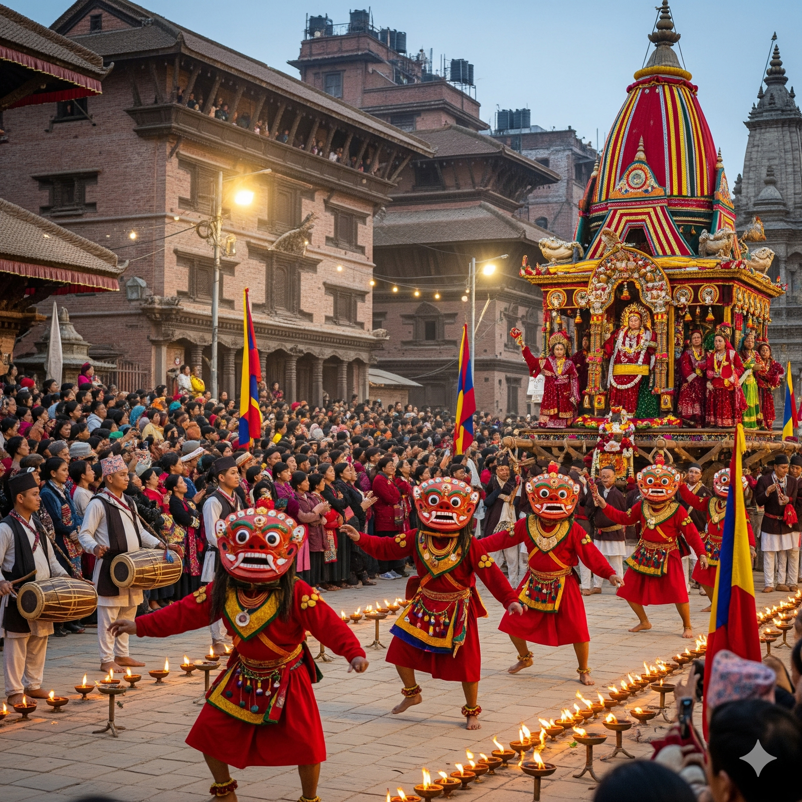 देवराज इन्द्रको विजय उत्सव