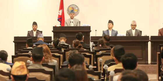 संसद् बैठकमा बजेट छलफल अघि बढ्दै, विपक्षी अवरोध कायमै