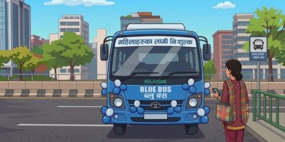ब्लु बसको यात्रा फाइलमै सीमित