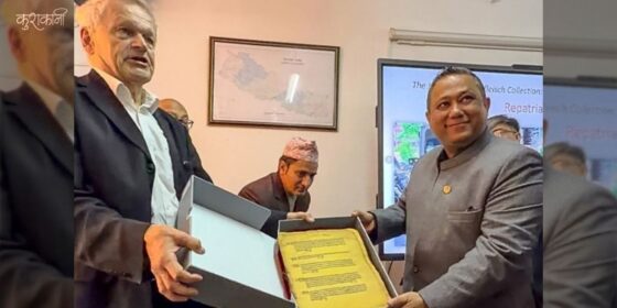 आठ सयभन्दा बढी ऐतिहासिक नेपाली दस्तावेज जर्मनीबाट नेपाल फिर्ता