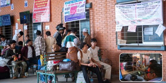 दसैँले बोलायो गाउँ, यात्रुले भरियो बसपार्क